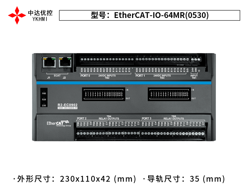 EtherCAT-IO-64MR(0530)